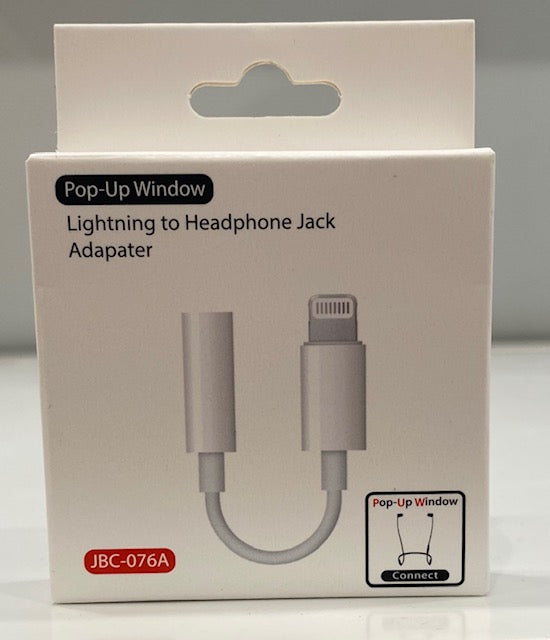 Lightning To Headphone Jack