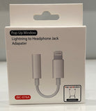 Lightning To Headphone Jack