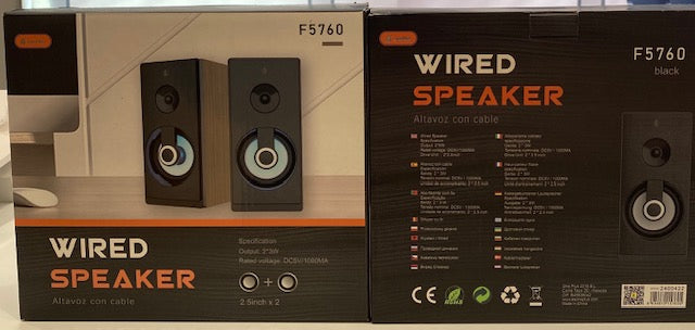 Wired Computer Speakers