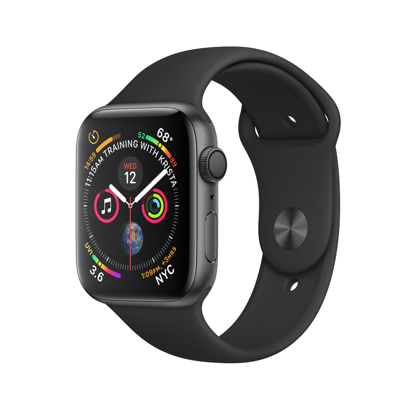 Apple Watch SERIES 4 GPS 44MM BLACK B