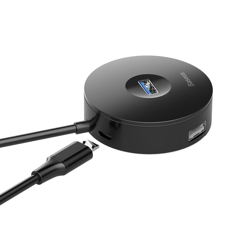Baseus Round Box Hub Adapter - Black