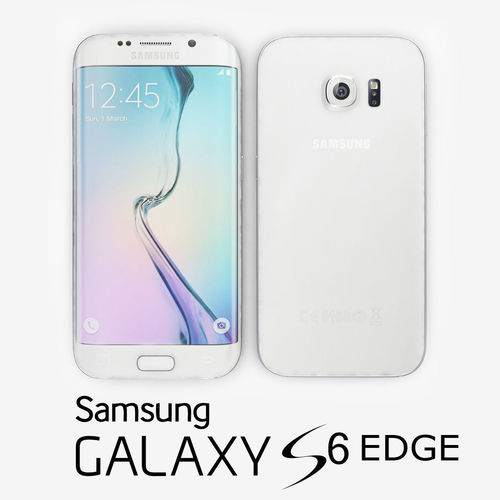 SAMSUNG GALAXY S6 EDGE WHITE 32GB UNLOCKED B #352564071403298